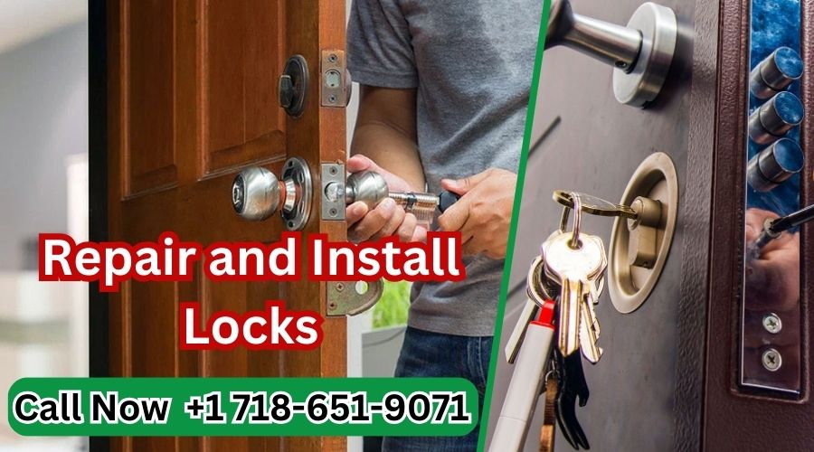 How to repair and install locks