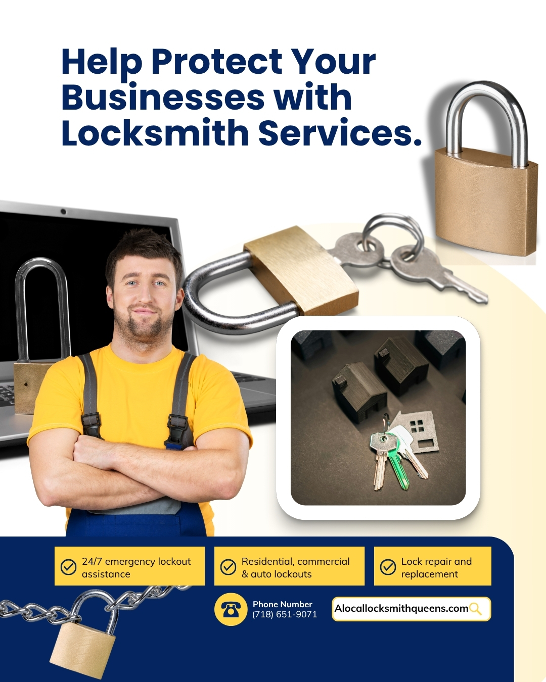 Protect Your Businesses with Locksmith Services